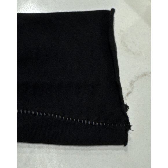 Thom Krom Men’s Size Medium Black long Sleeve Shirt Stitching Style# M TS 246 - Picture 12 of 12